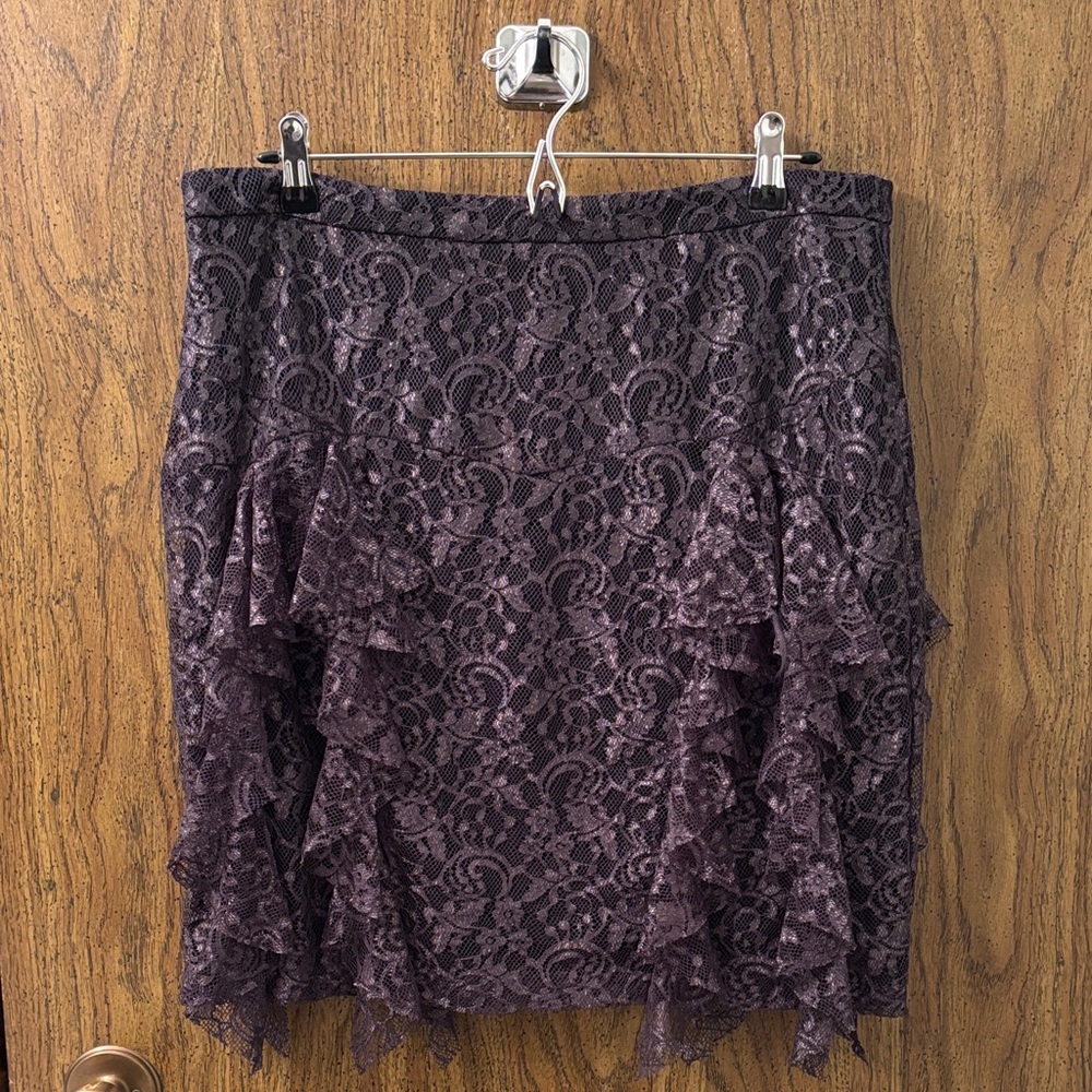 Jacob Asymmetrical Lace Skirt